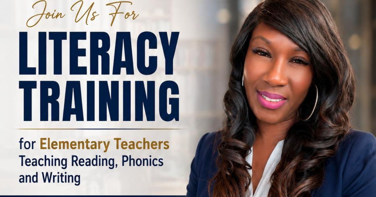 Literacy Training for Elementary Teachers — July 2027