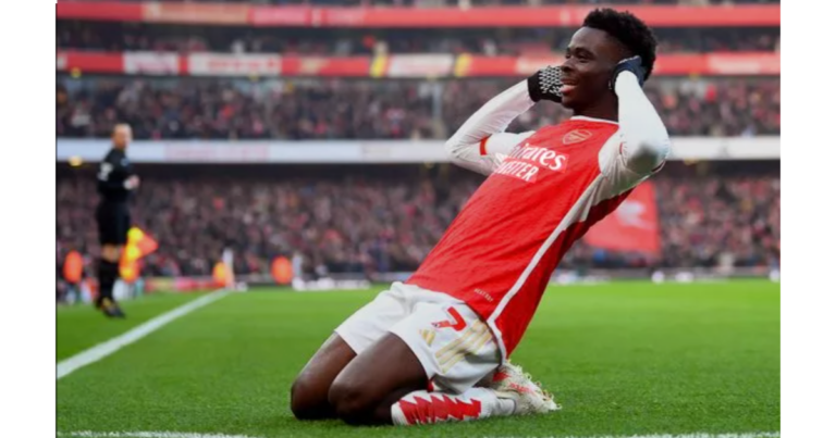 Arsenal players glorify God in Premier Leaque title celebrations