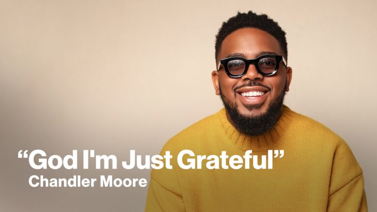 Chandler Moore’s “God I’m Just Grateful” Becomes a Global Worship Anthem